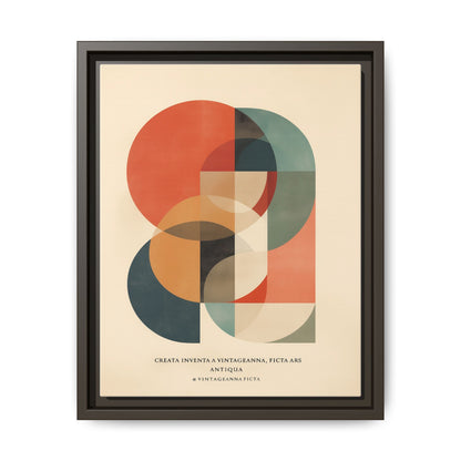 Abstract Geometric Art Print Vintage Poster | Museum-Quality Fine Art Print