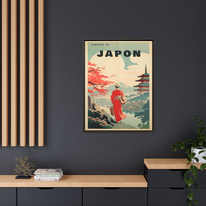 Vintage Japan Travel Poster | Museum-Quality Fine Art Print