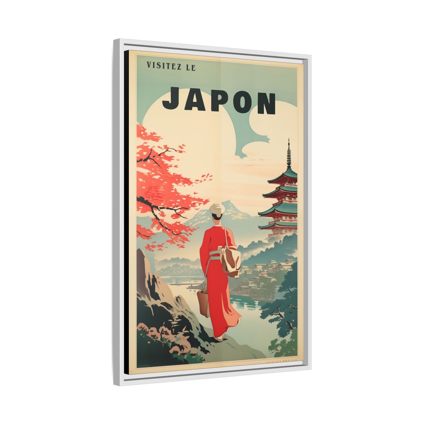 Vintage Japan Travel Poster | Museum-Quality Fine Art Print