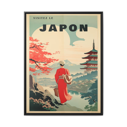 Vintage Japan Travel Poster | Museum-Quality Fine Art Print