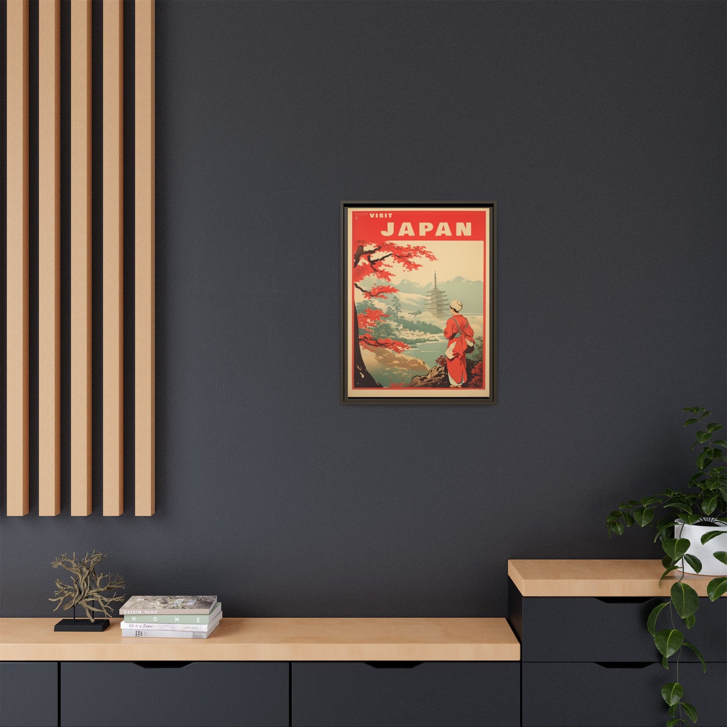 Visit Japan Vintage Poster | Museum-Quality Fine Art Print