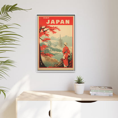 Visit Japan Vintage Poster | Museum-Quality Fine Art Print