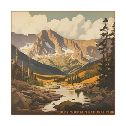 Rocky Mountain National Park, Canvas Gallery Wraps