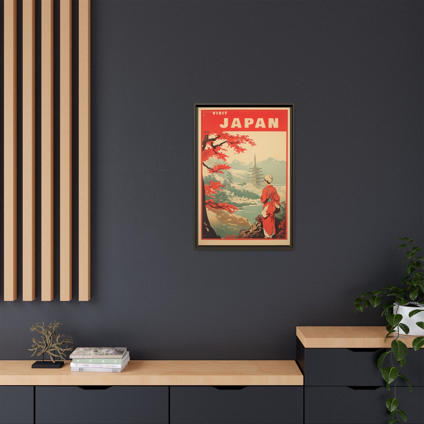 Visit Japan Vintage Poster | Museum-Quality Fine Art Print