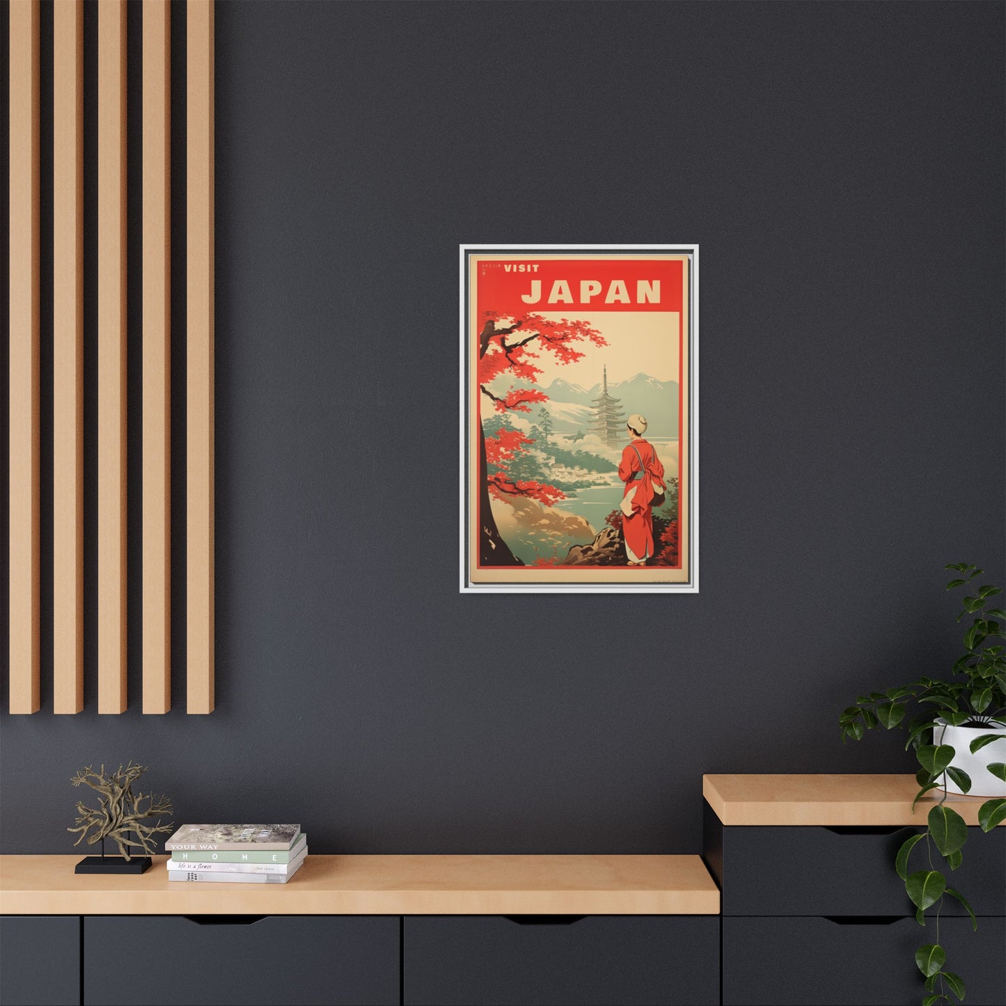 Visit Japan Vintage Poster | Museum-Quality Fine Art Print