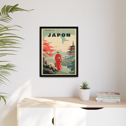 Vintage Japan Travel Poster | Museum-Quality Fine Art Print