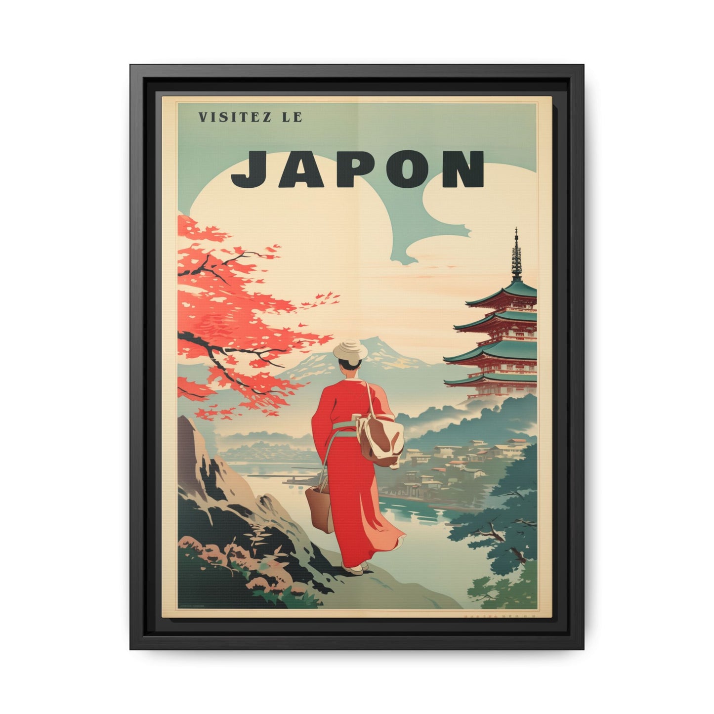 Vintage Japan Travel Poster | Museum-Quality Fine Art Print