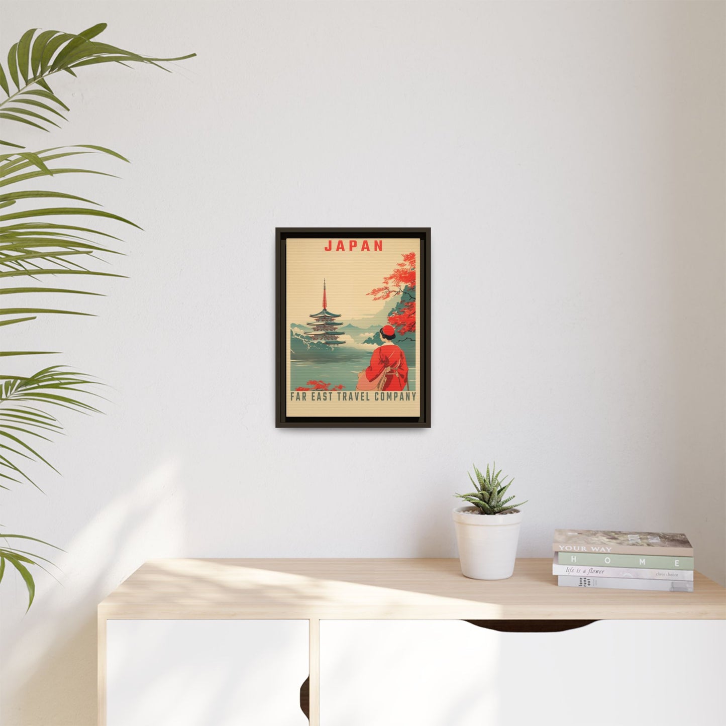 Japan Far East Travel Company Vintage Poster | Museum-Quality Fine Art Print