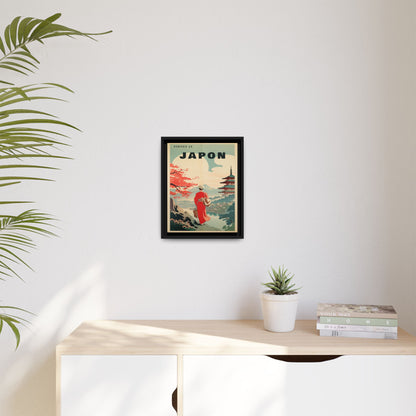 Vintage Japan Travel Poster | Museum-Quality Fine Art Print