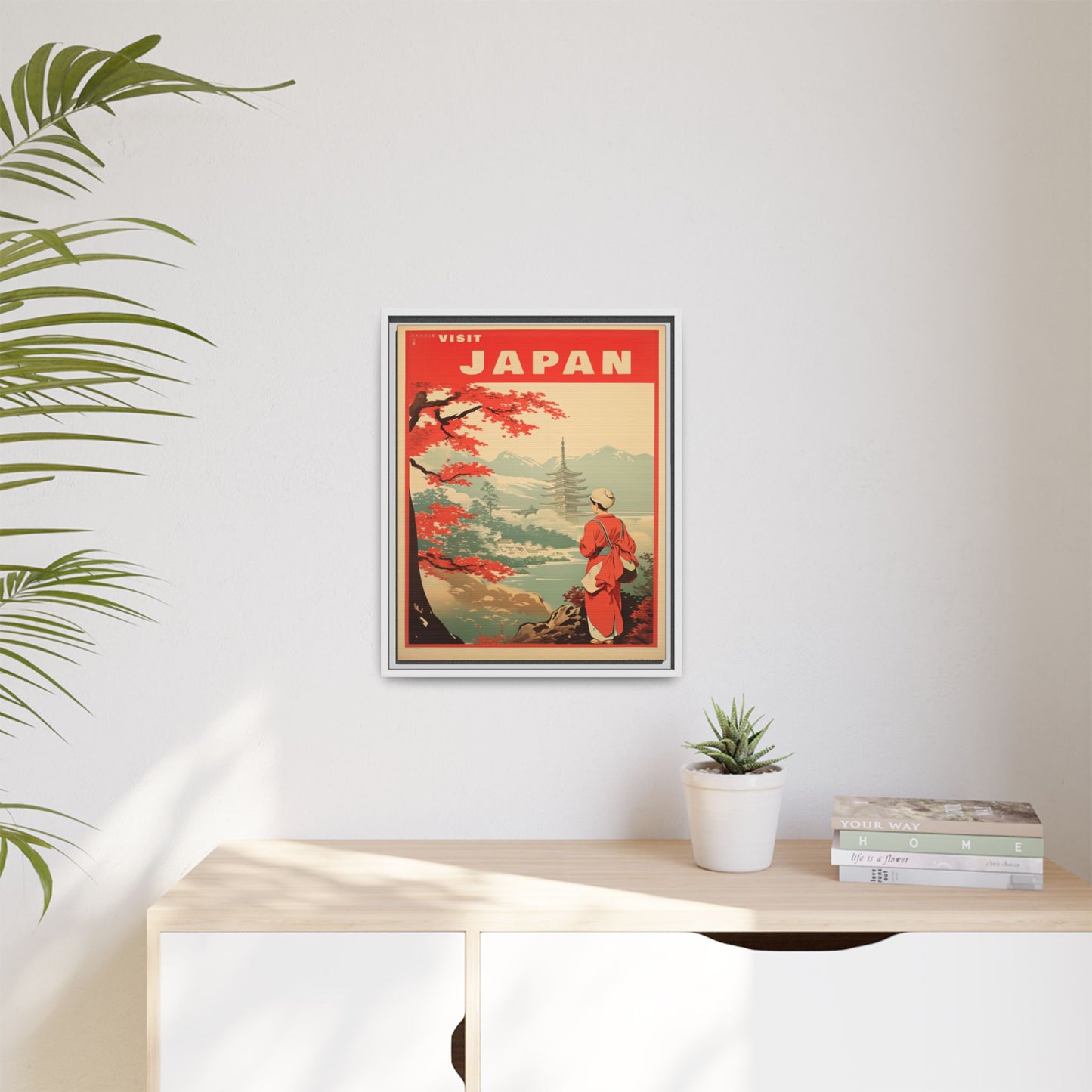 Visit Japan Vintage Poster | Museum-Quality Fine Art Print