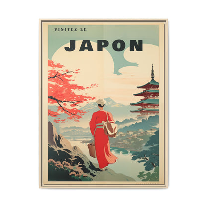 Vintage Japan Travel Poster | Museum-Quality Fine Art Print