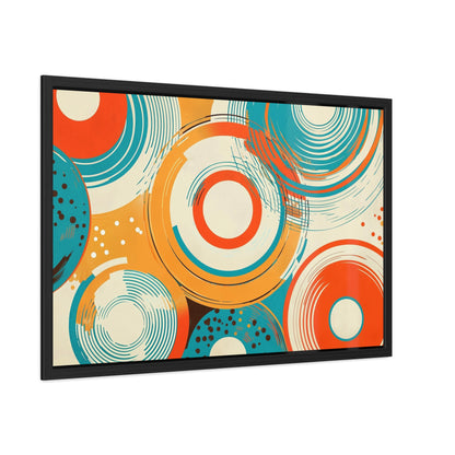 Modern Geometric Wall Art – Framed Abstract Poster for Home Decor