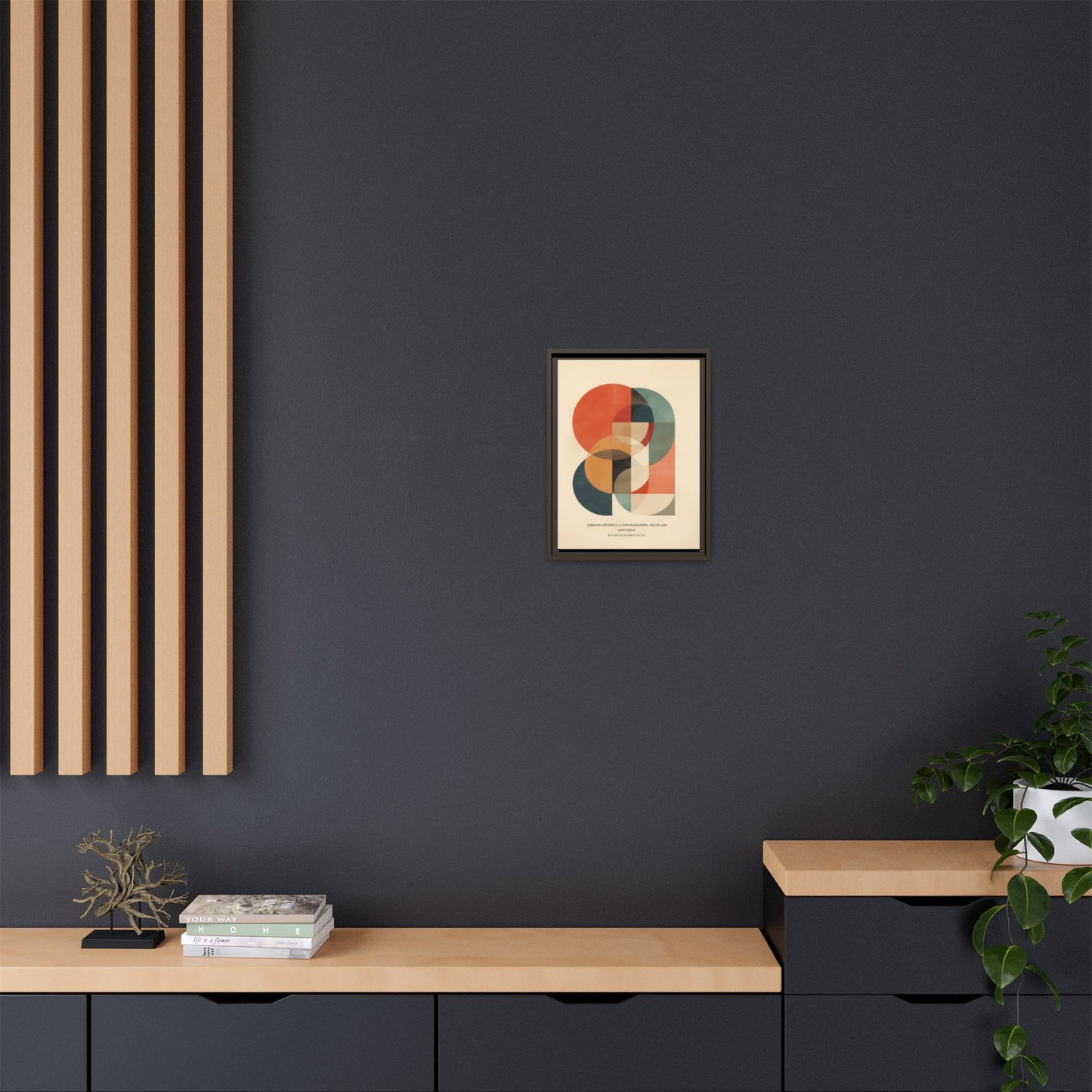 Abstract Geometric Art Print Vintage Poster | Museum-Quality Fine Art Print