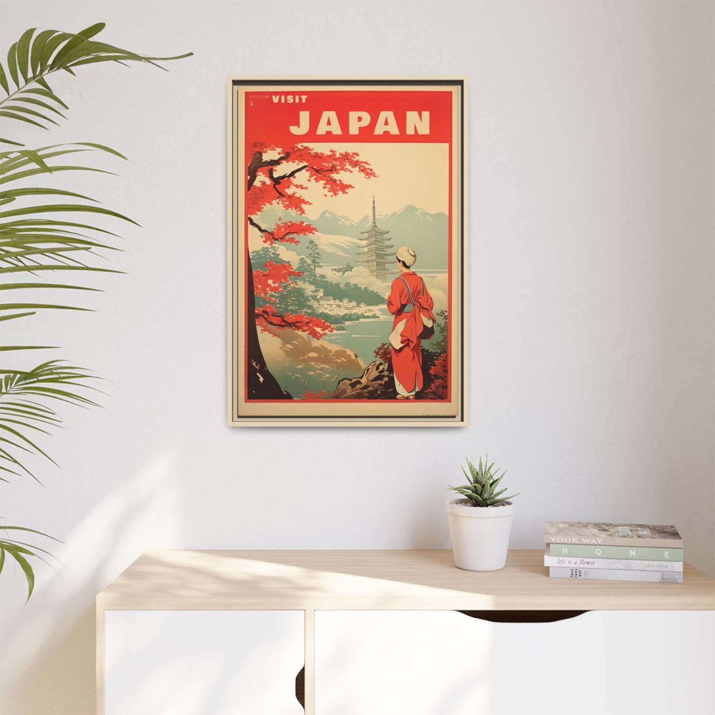 Visit Japan Vintage Poster | Museum-Quality Fine Art Print