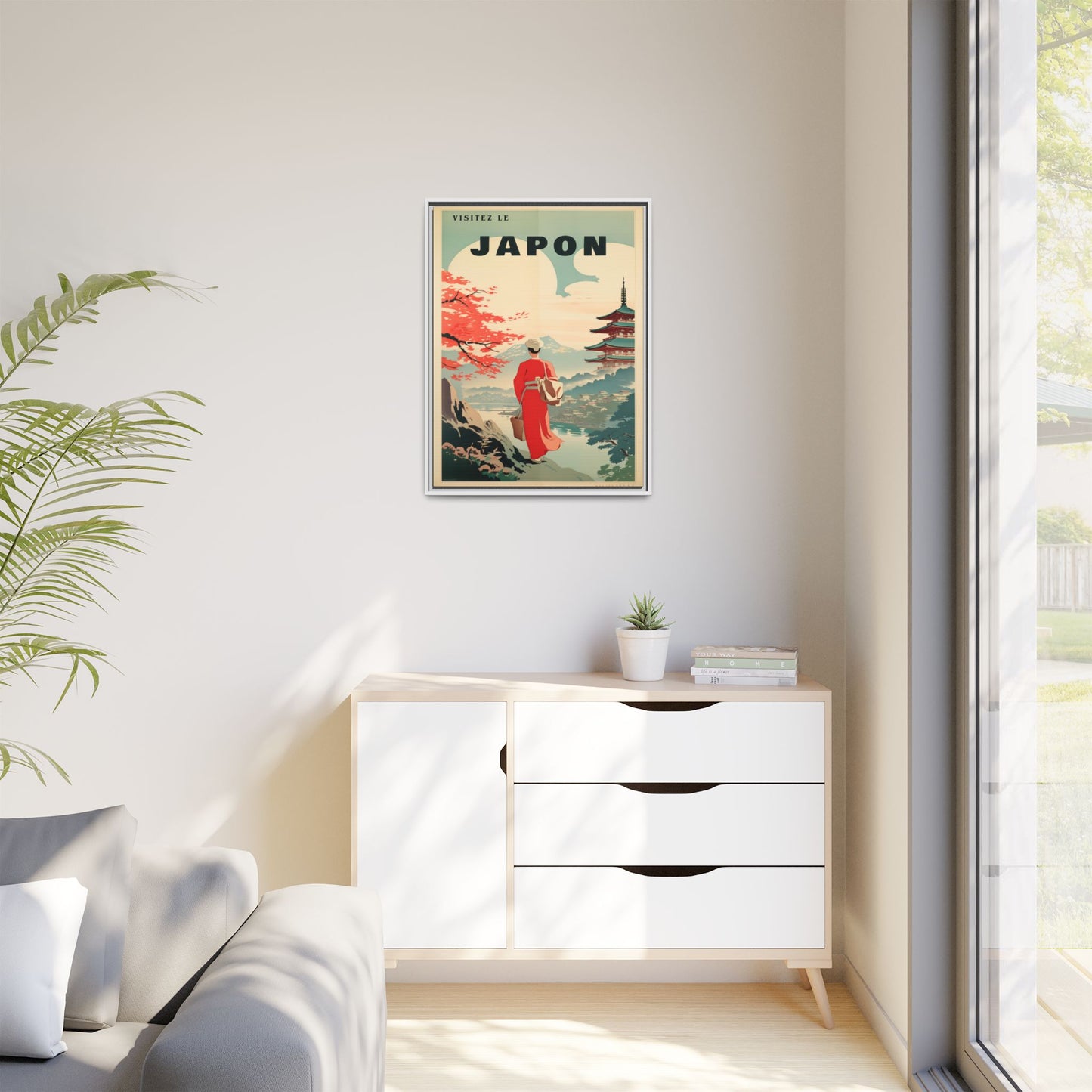 Vintage Japan Travel Poster | Museum-Quality Fine Art Print