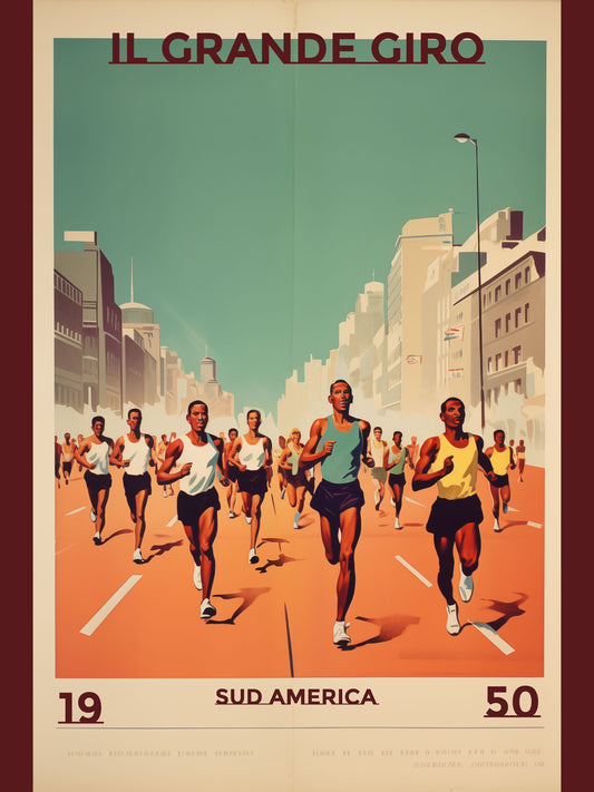 "Il Grande Giro – Vintage South American Marathon (1950)"Digital download