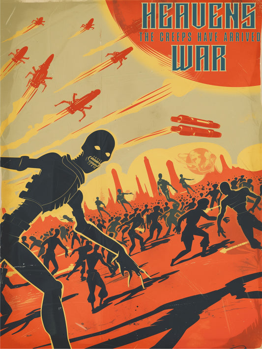 "Heavens War: The Creeps Have Arrived – Sci-Fi Apocalypse Digital download"